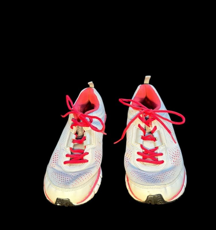 Reebok JetRide Women’s Running Shoes White Pink Size 8 JAP506 - Image 1