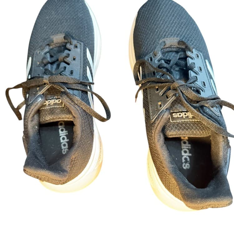 Adidas Duramo 9 Running Shoes Women’s 6 Black White BB7061 - Thumbnail 5