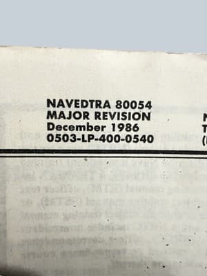 1986 US Navy NAVEDTRA Manuals Recruiting & Sea Cadet Lot - Thumbnail 14