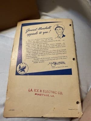 WWII Health for Victory Meal Planning Guides June–Aug 1944 Lot (Westinghouse) - Thumbnail 4