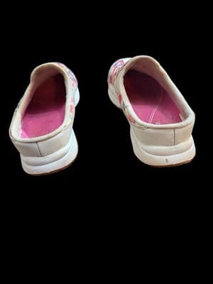 Easy Spirit Traveltime 592 Floral Slip-On Mules Sneakers Size 9.5M - Thumbnail 4