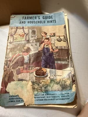1938 Farmer’s Guide & Household Hints Snow King Baking Powder Co. Cincinnati OH - Image 1