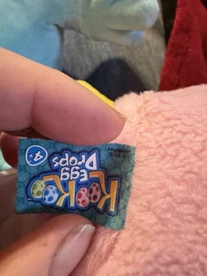 KooKoo Egg Drops Plush Bird Jay@Play Pink Stuffed Toy 2018 - Thumbnail 2