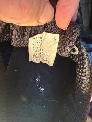 Chassé Apex Dance Sneakers Youth 5 Black Split Sole Studio Performance Shoes - Thumbnail 7