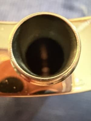 Crown Royal 8oz Stainless Steel Hip Flask Brown Leather Wrap NEW Never Used - Thumbnail 4