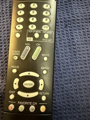 Sharp AQUOS GA762WJSA OEM Original Remote Control LC-32BD60 LCD HDTV TV Genuine - Thumbnail 4