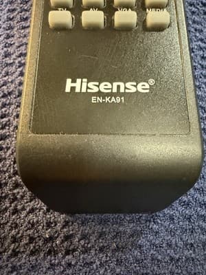 Hisense EN-KA91 TV Remote Control Original OEM - Thumbnail 2