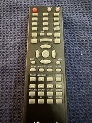 Hisense EN-KA91 TV Remote Control Original OEM - Thumbnail 3