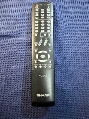 Sharp AQUOS GA762WJSA OEM Original Remote Control LC-32BD60 LCD HDTV TV Genuine - Image 1