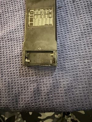 Mitsubishi OEM Vintage TV VCR Combo Remote Control Original Sealed Bag - Thumbnail 4