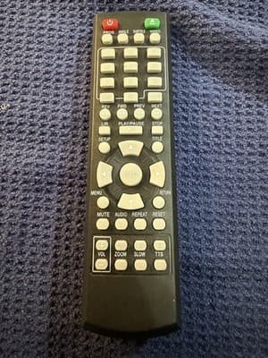 Generic DVD Player Remote Control OSD TTS GOTO Subtitle Angle Prog Zoom - Image 1