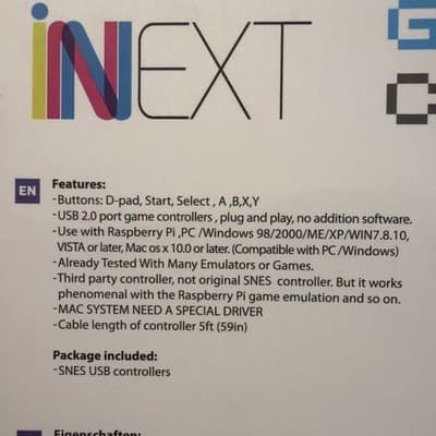 INEXT PC Game Controller - Thumbnail 3