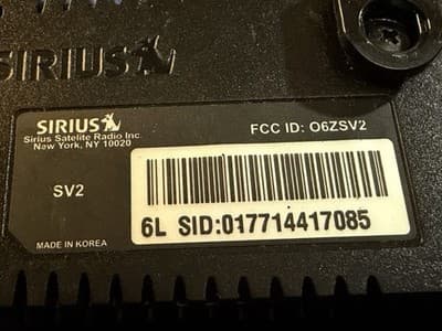 Sirius SV2 Satellite Radio Receiver Antenna Car Adapter Cables SID - Thumbnail 5