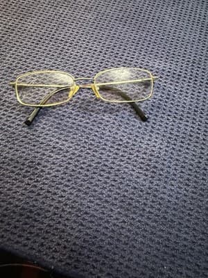 Matrix MATRIXSS1 Eyeglass Frames 53-17-140 Silver Gold Metal Rectangular - Thumbnail 4