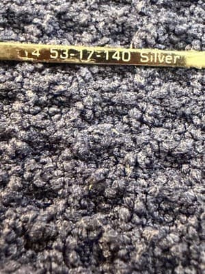 Matrix MATRIXSS1 Eyeglass Frames 53-17-140 Silver Gold Metal Rectangular - Thumbnail 7