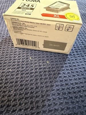Genuine Canon PG-245XL Black XL Ink Cartridge PIXMA 8278B004 OEM - Thumbnail 5