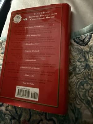 The Stupidest Angel 2.0 by Christopher Moore HC Dust Jacket Christmas Humor - Thumbnail 2