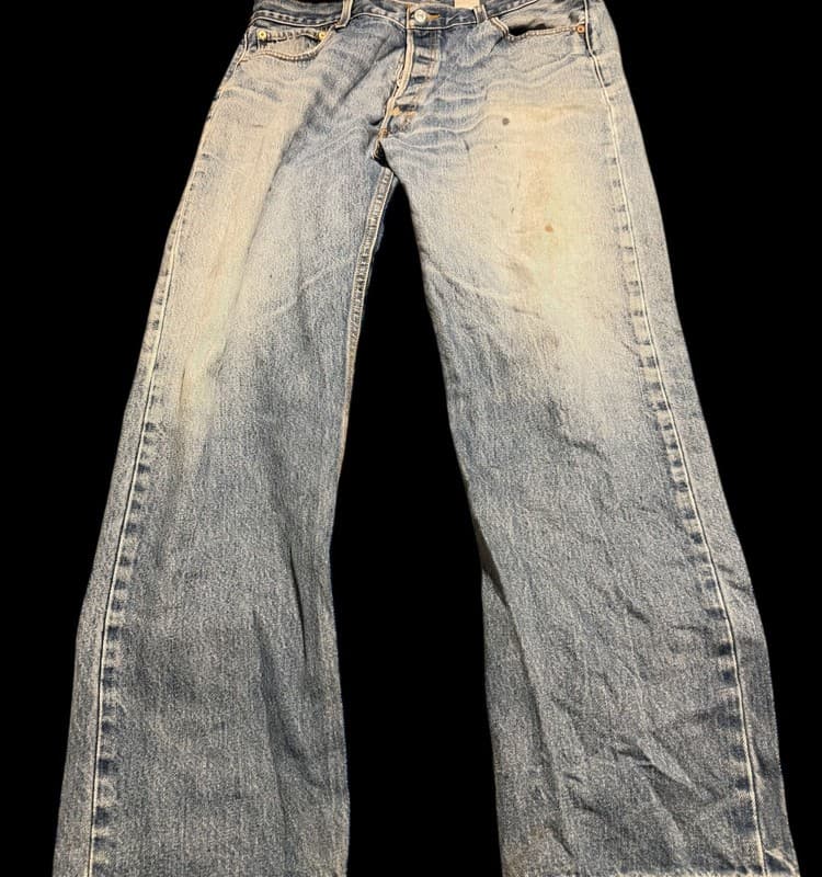 Vintage Levi’s 501 XX Original Fit Jeans Men’s 38x34 Button Fly Fade - Image 1