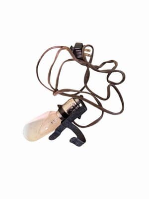 Antique White Rotary Sewing Machine Electric Treadle Cabinet w Manual - Thumbnail 13