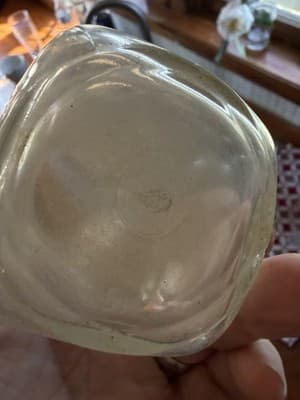 Vintage Borden Glass Milk Jug 1 Gallon Dairy Bottle w Stopper Handle - Thumbnail 3