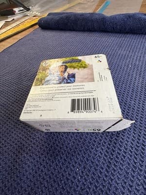 HP 65XL N9K03AN Tri-Color Ink Cartridge Genuine OEM Damaged Box Exp 10/2020 - Thumbnail 3