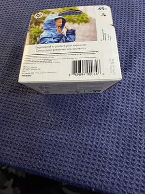 HP 65XL N9K03AN Tri-Color Ink Cartridge Genuine OEM Exp 10/2020 - Thumbnail 3