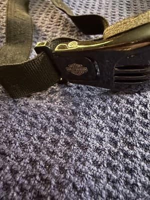 Harley-Davidson Wiley X Bend Goggles HABEN01 Smoke Gray Collapsible w/ Pouch - Thumbnail 4