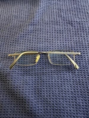 Charmant CH8181 GR Pure Titanium Eyeglasses Gray 53-19-145 No Nickel Allergy - Thumbnail 3