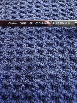 Charmant CH8181 GR Pure Titanium Eyeglasses Gray 53-19-145 No Nickel Allergy - Thumbnail 7