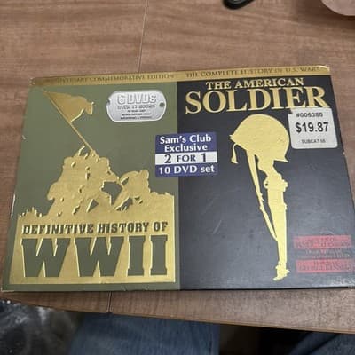 The American Soldier: Complete History of U.S. Wars 6-Disc DVD Set - Image 1