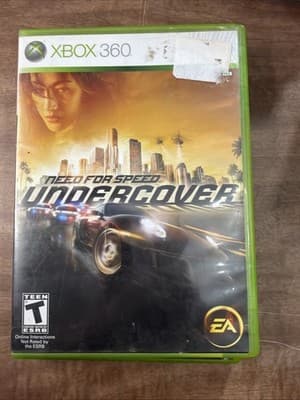 Need for Speed Undercover Microsoft Xbox 360 2008 Complete Edition - Image 1