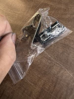 Microphone Desk Clamp Mount C-Clamp Table Edge Mic Stand Holder Black Silver - Thumbnail 8