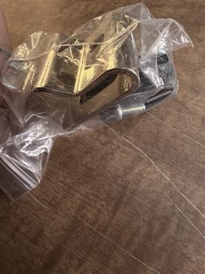 Microphone Desk Clamp Mount C-Clamp Table Edge Mic Stand Holder Black Silver - Thumbnail 5