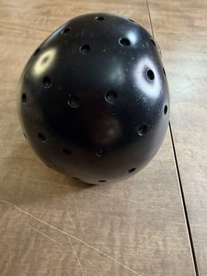 Black Skull Paperweight Solid Heavy Gothic Desk Decor Sculpture Figurine - Thumbnail 4