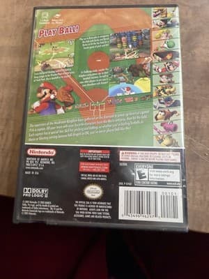Mario Superstar Baseball for Nintendo GameCube Case and Game, No Manual - Thumbnail 3
