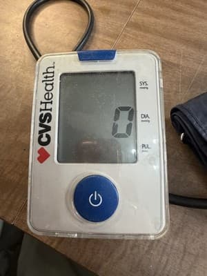 CVS Health Digital Upper Arm Blood Pressure Monitor SYS DIA Pulse w/ Cuff - Thumbnail 2