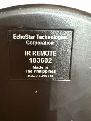 Dish Network Remote Control IR 103602 4×AAA Compatible w/ Dish Receivers - Thumbnail 4