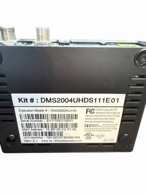 Evolution Digital DMS2004UHD OTA TV Converter Box + Remote Tested Works - Thumbnail 4
