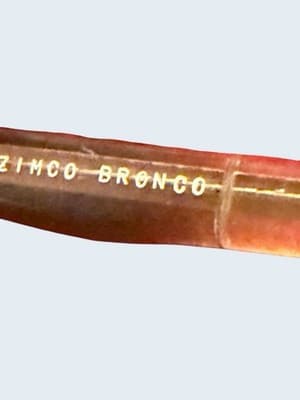 Vintage Zimco Bronco Eyeglass Frames Summer Brown 140 - 1970s/80s Aviator Style - Thumbnail 5