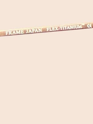 Konishi KF-8919 Flex-Titanium Oval Eyeglasses Frame Japan Coffee 19-18-140 Vntg - Thumbnail 6