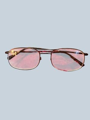 Modern Glenn by Modern Optical Eyeglass Frames - Rectangular Metal - Gold/Black - Thumbnail 4