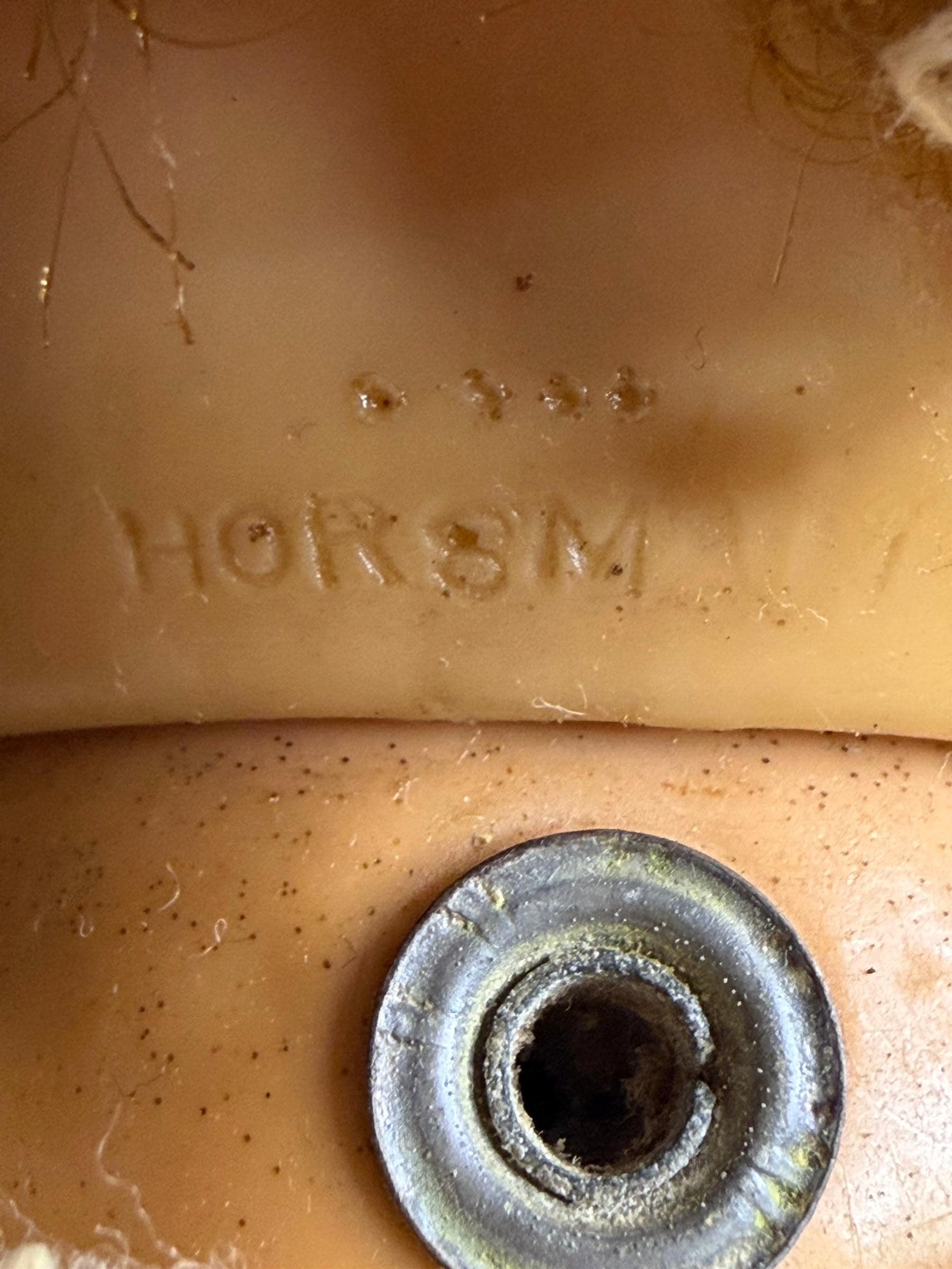 Vintage 1930s 1940s Horsman Composition Rubber Baby Doll  Original Dress - Thumbnail 8