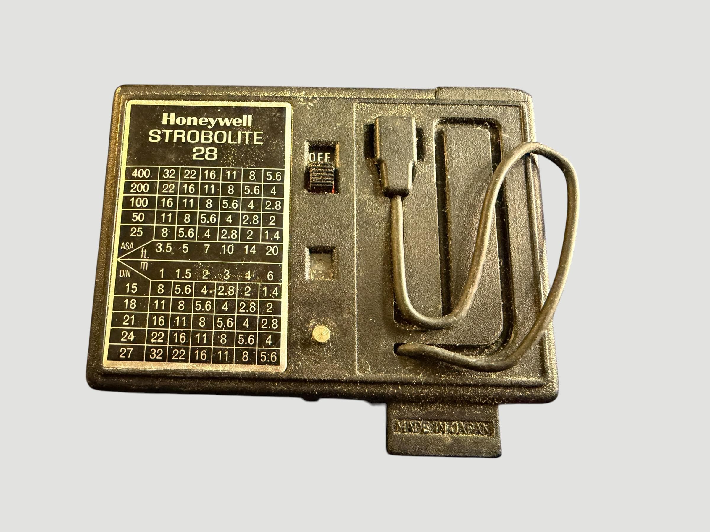 Vintage Honeywell Strobolite 28 Electronic Flash Unit Film Camera Made in Japan - Thumbnail 2