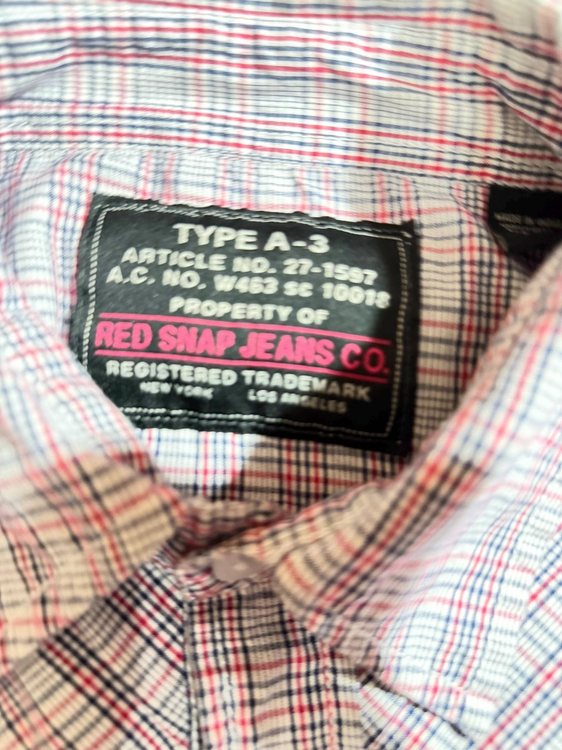 Vintage 2008 Barrel Racing Shirt | Red Snap Jean Co, PBR Patch - Thumbnail 3