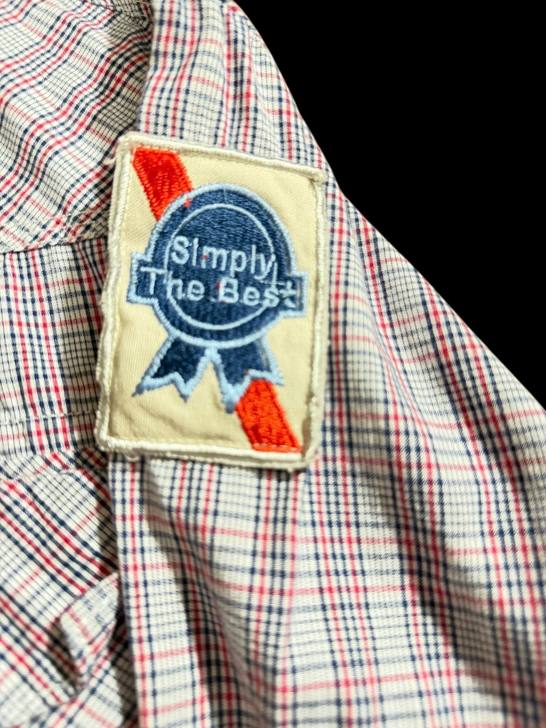 Vintage 2008 Barrel Racing Shirt | Red Snap Jean Co, PBR Patch - Thumbnail 7