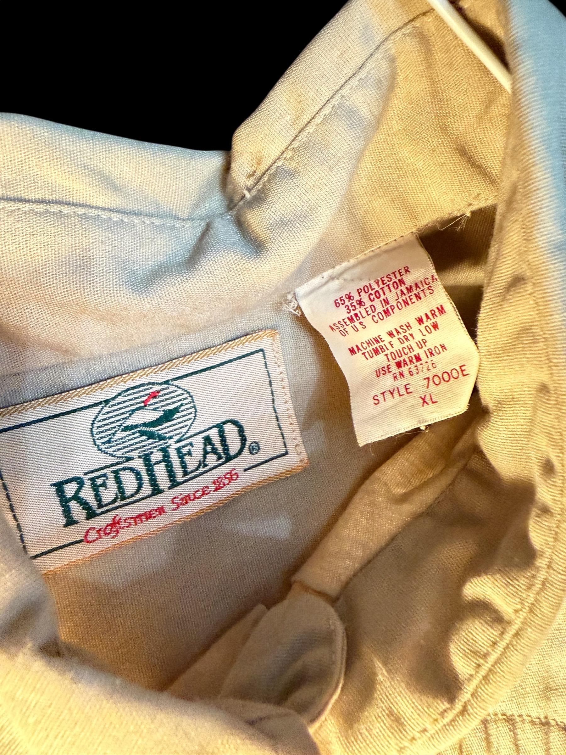 Vintage RedHead Retriever Club Shirt HRCH Reagan Louisiana Hunting XL - Thumbnail 2