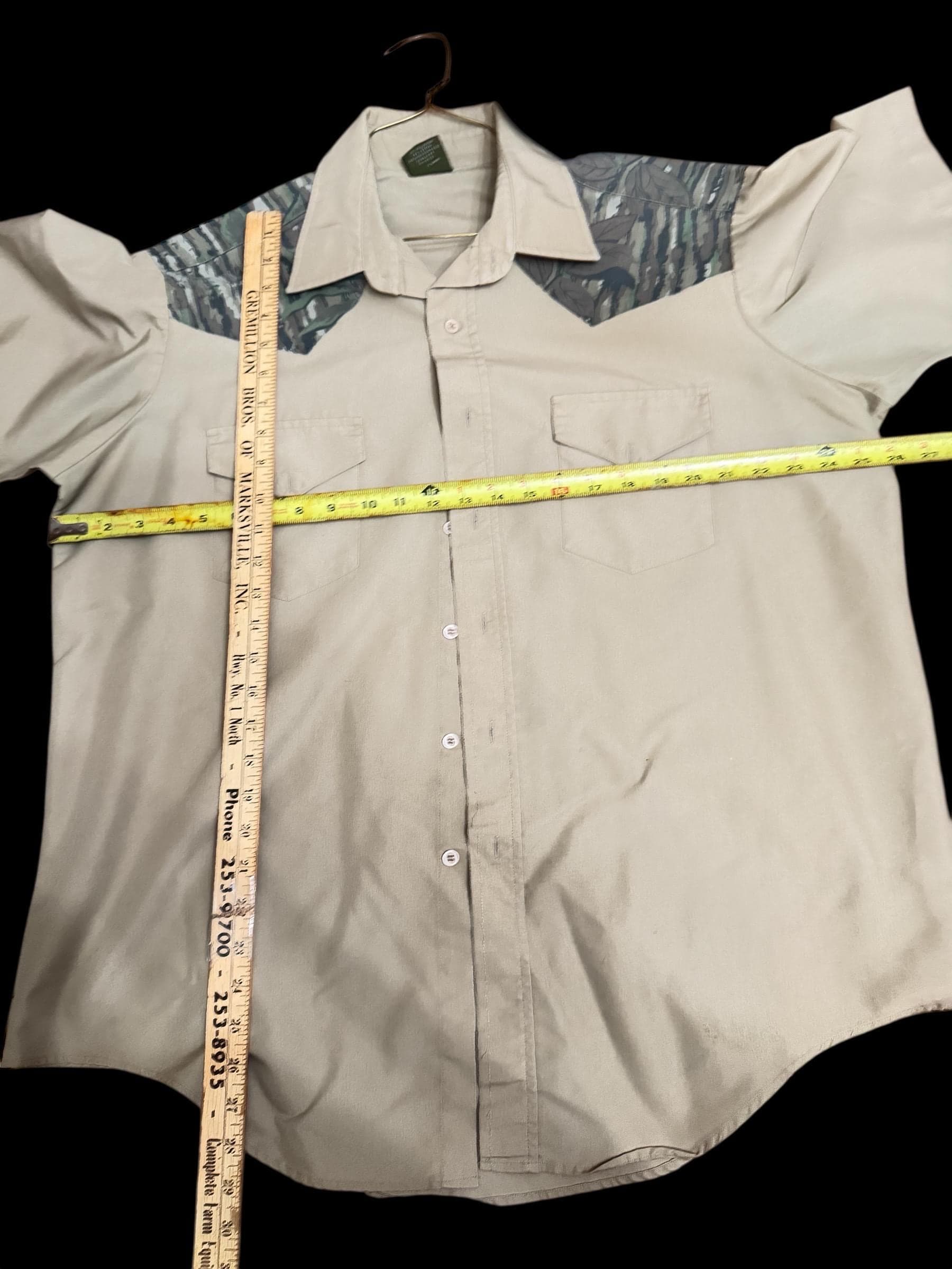Vintage 1990s Spartan Realtree Button Up Shirt Mens XL Hunting Camo - Thumbnail 5