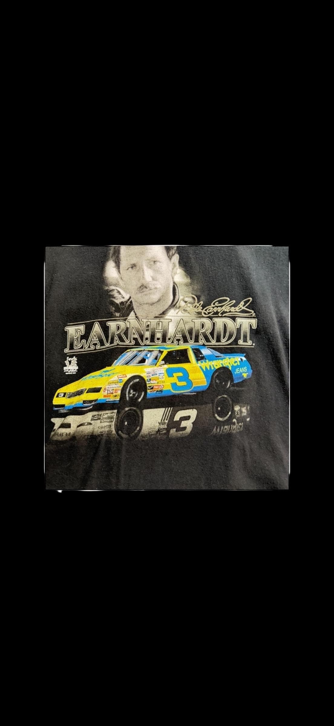 Vintage Dale Earnhardt Dale Jr. NASCAR Hall Of Fame Wrangler T-Shirt - Thumbnail 3