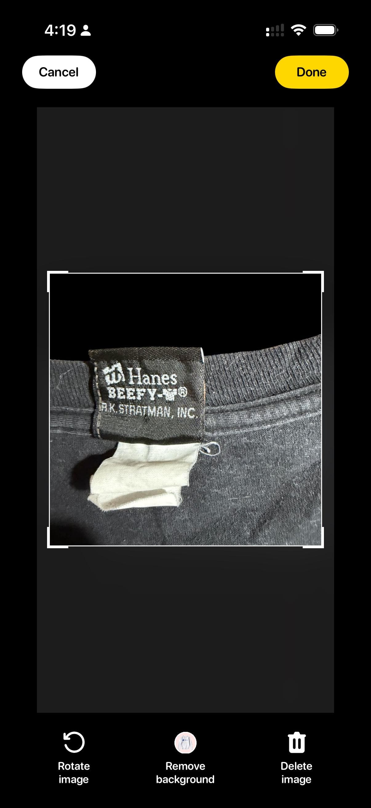 Vintage Harley-Davidson Skull Biker T-Shirt Old Glory Laurel MD-T XXL - Thumbnail 4