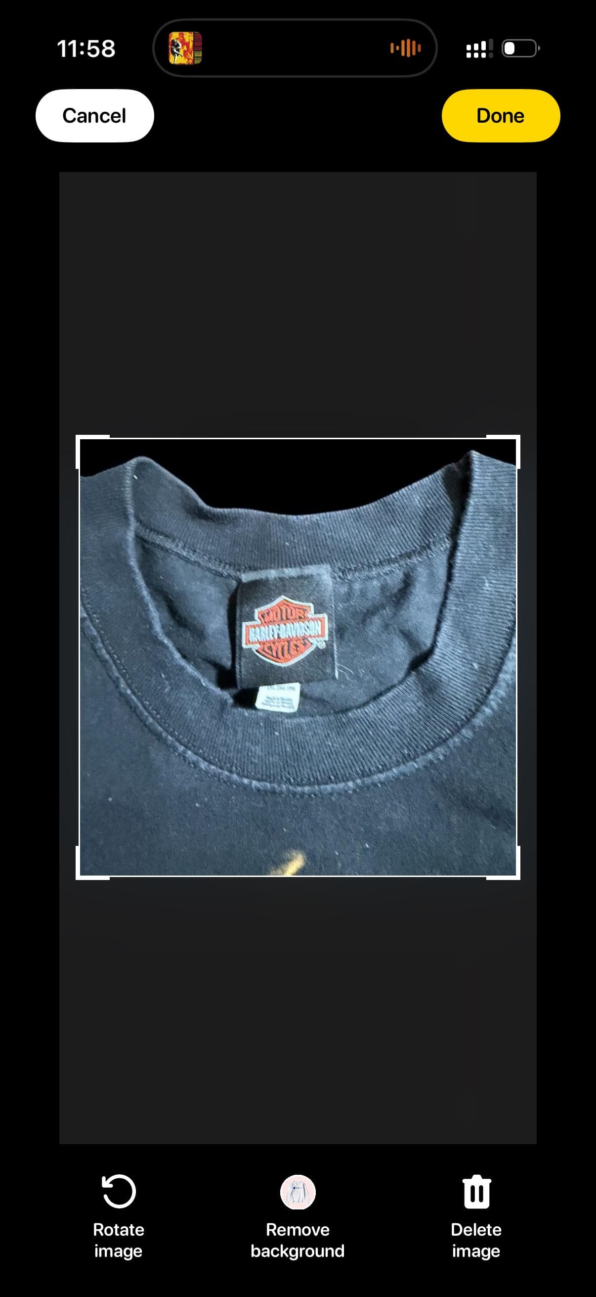 Harley-Davidson Orlando Florida Flaming Skull Sleeveless T-Shirt XL XXL - Thumbnail 3